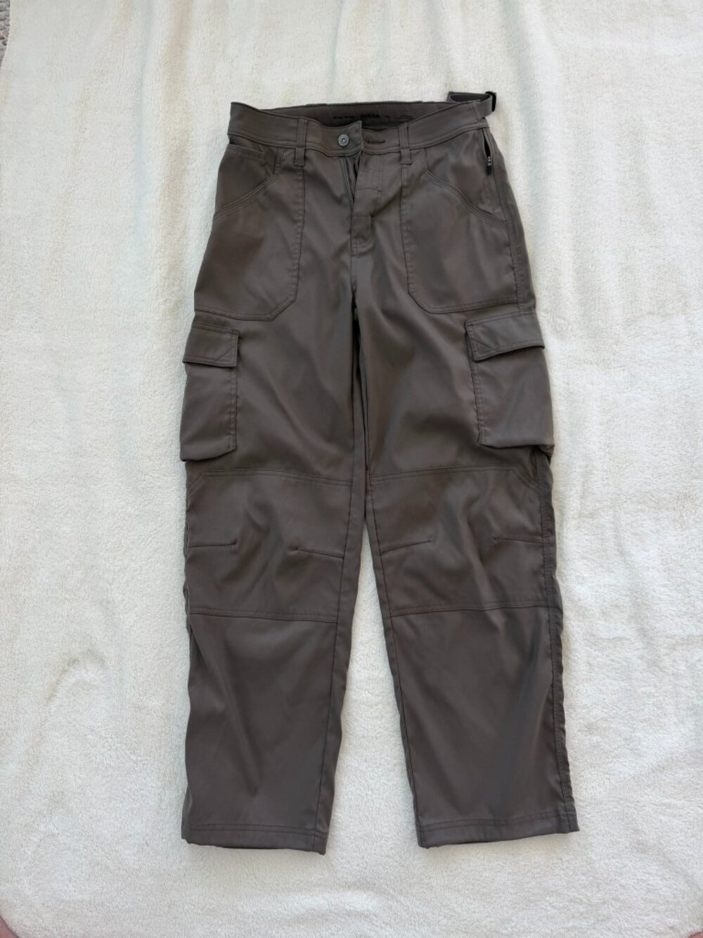 Prana - Stretch Zion High Rise Cargo Pant - 8/31 - Mud (brown)
